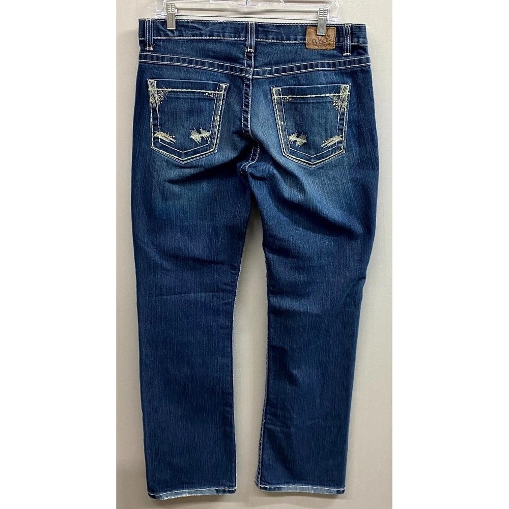 Buckle BKE Drew Bootcut Jeans Womens 32x31.5 Blue Denim Stretch All Day Comfort